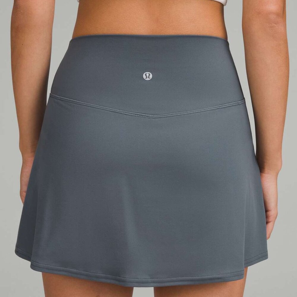 lululemon athletica Gray Athletic Mini Skirt